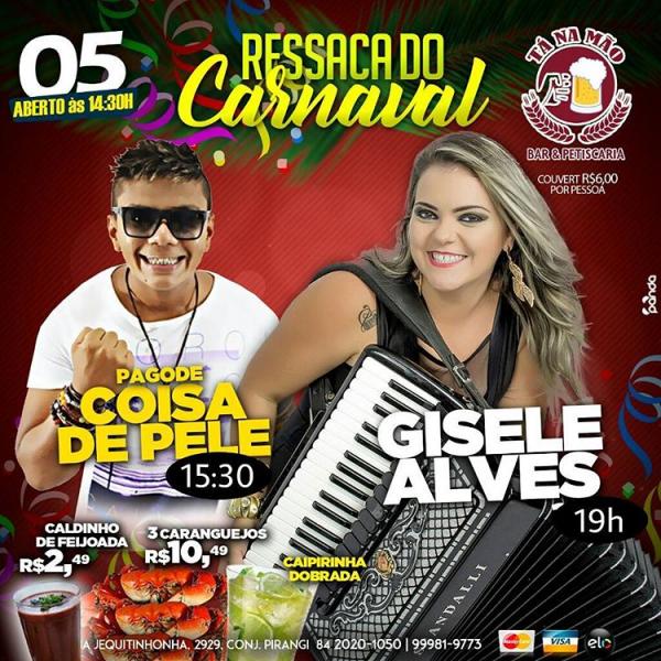 Pagode Coisa de Pele e Gisele Alves