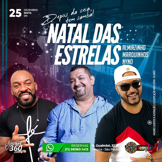 Almirzinho, Marquinhos e Nyno - Natal das Estrelas