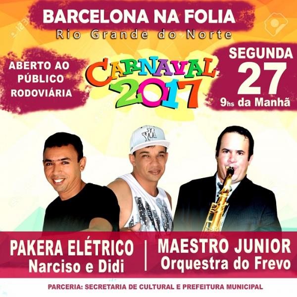 Pakera elétrico Narciso e Didi, Maestro Junior e Orquestra do Frevo - Barcelona na Folia