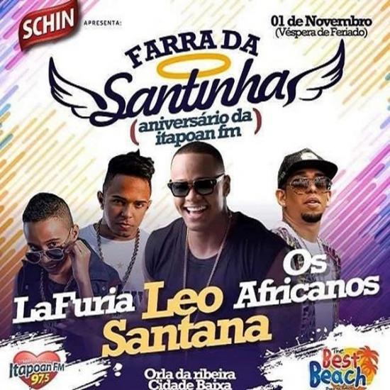 Léo Santana, LaFuria e Os Africanos - Farra da Santinha