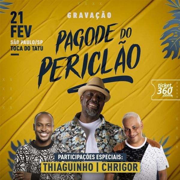 Péricles, Thiaguinho e Chrigor - Pagode do Periclão