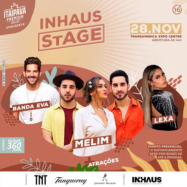 Melim, Lexa e Banda Eva - Festival InHaus Stage