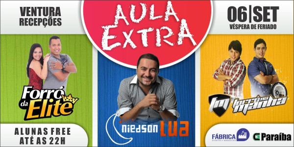 Forró da elite, Niedson Lua e Forró na Manha - Aula Extra