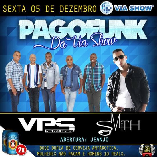 Vou Pro Sereno, Mc Smith e Jeanjo - Pagofunk