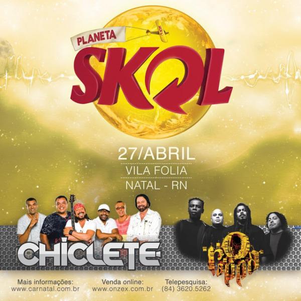 Chiclete com Banana e O Rappa - Planeta Skol