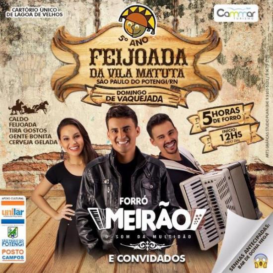 Forró Meirão - 5ª Feijoada da Vila Matuta