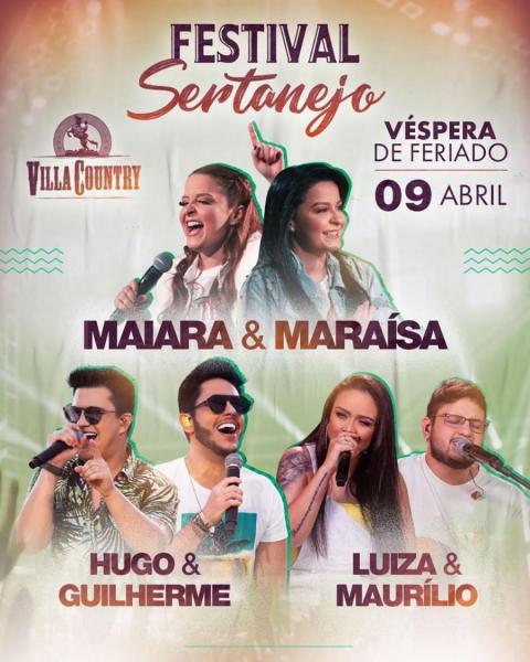 SUSPENSO - Maiara & Maraisa, Hugo & Guilherme e Luiza & Maurílio - Festival Sertanejo