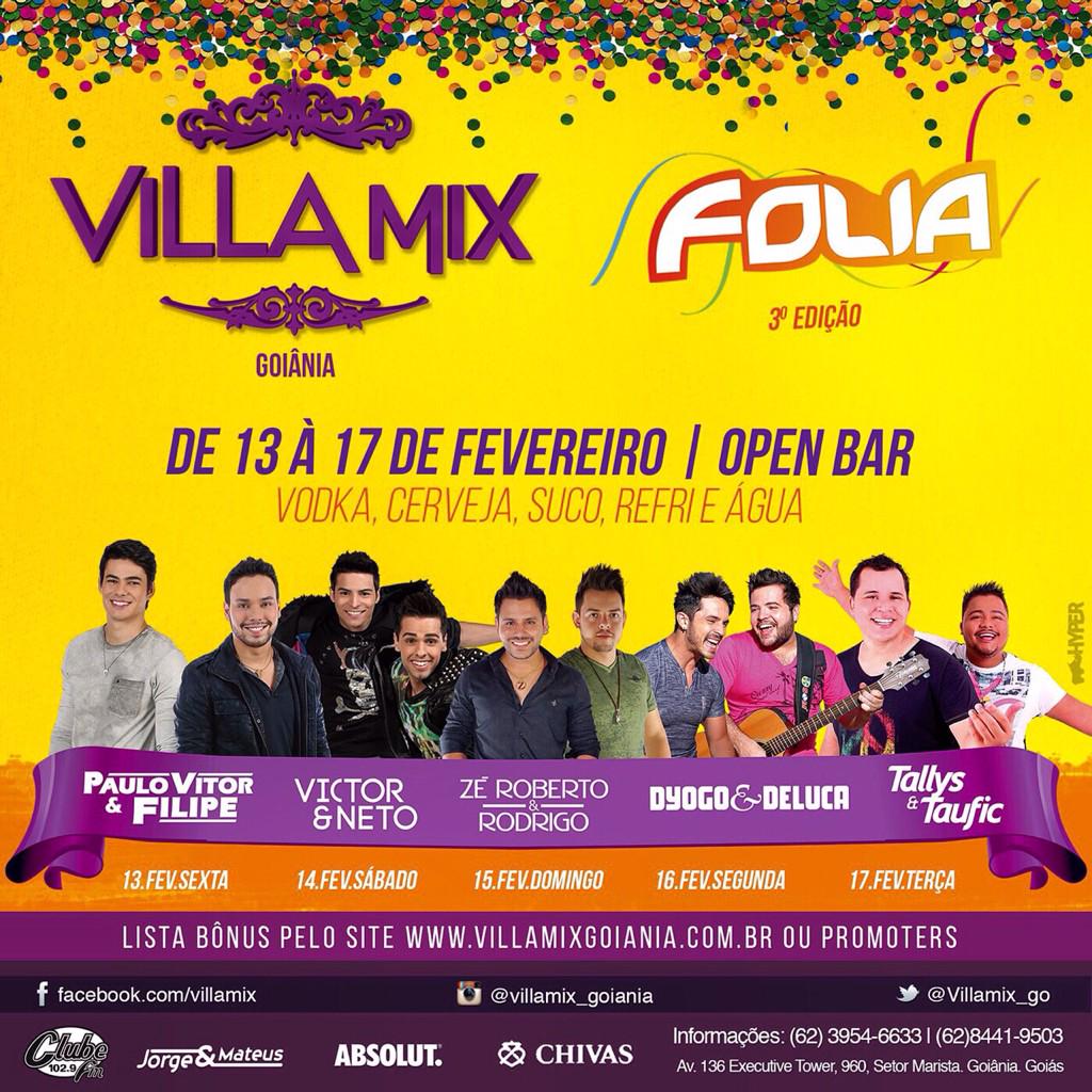 Zé Roberto & Rodrigo - Villa Mix Folia