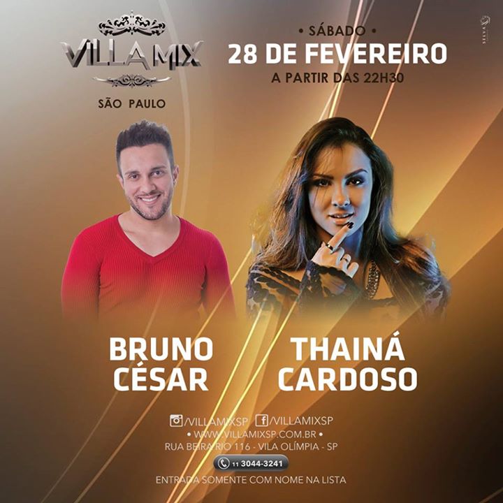 Bruno césar e Thainá Cardoso