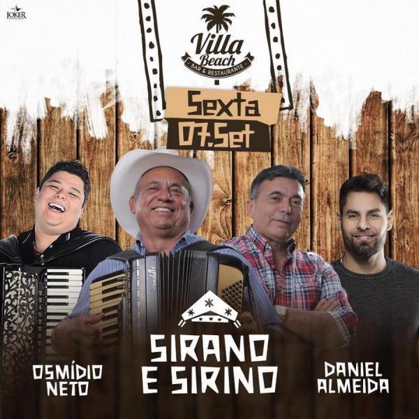 Sirano & Sirino, Osmídio Neto e Daniel Almeida