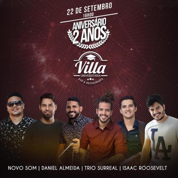 Novo Som, Daniel Almeida, Trio Surreal e Isaac Roosevelt