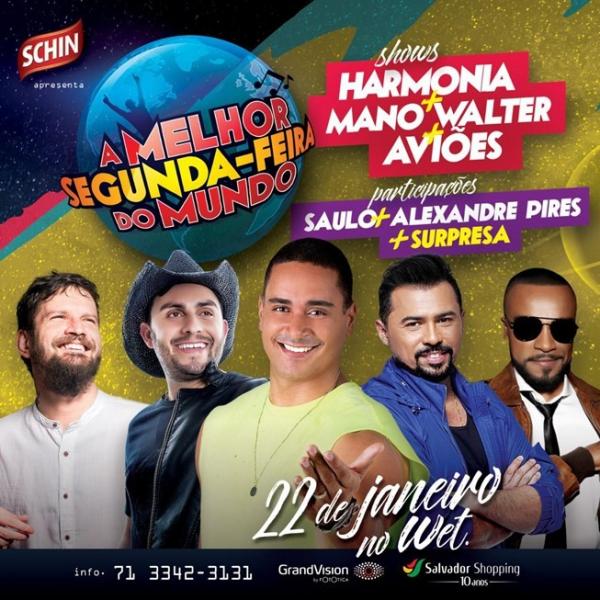 Harmonia do Samba, Mano Walter, Aviões e Participações de Alexandre Pires e Saulo - A Melhor Segunda-Feira do Mundo