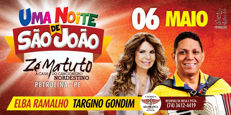 Elba Ramalho e Targino Gondim - Uma Noite de São João