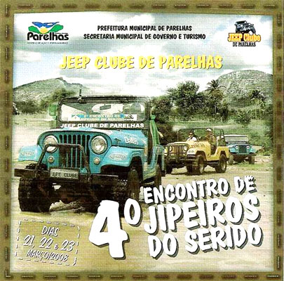 4º Encontro de Jipeiros do Seridó em PArelhas/RN
