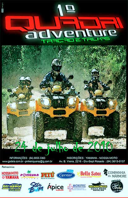 1º Quadri Adventure Tração e Trilhas
