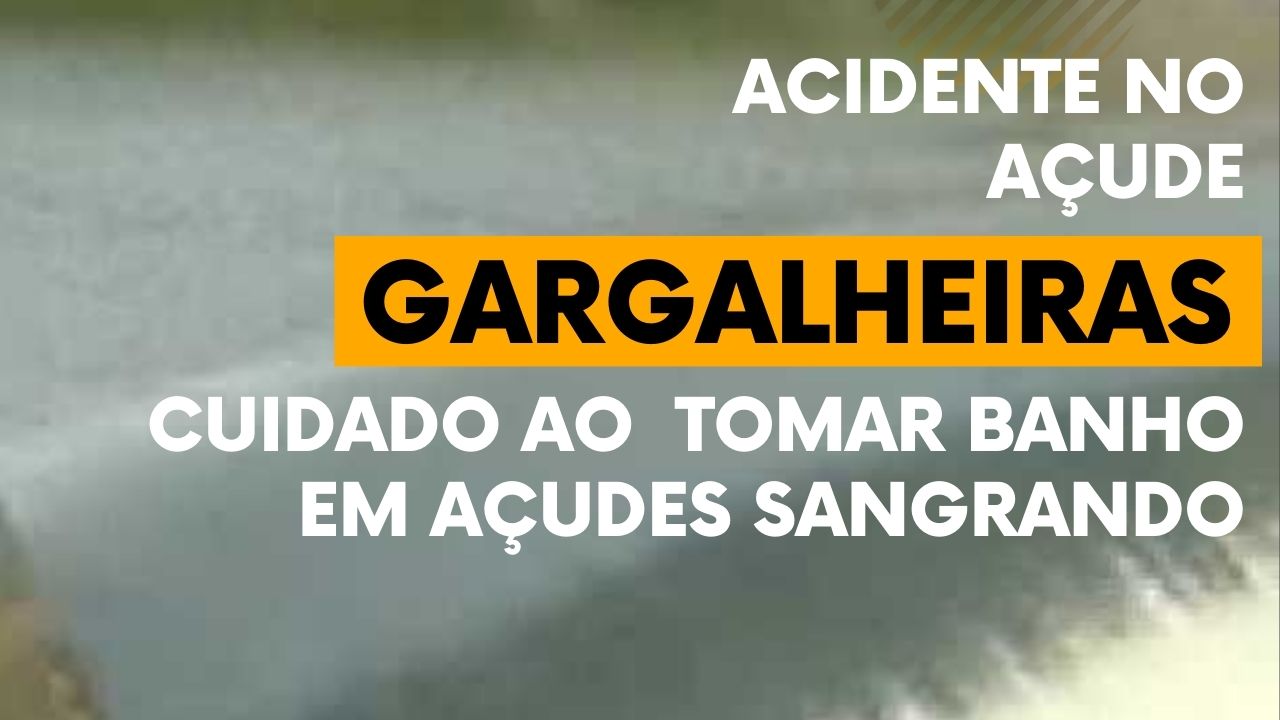 Video do homem que caiu na sangria do Gargalheiras