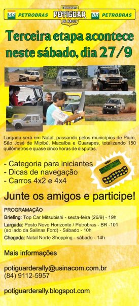 CAMPEONATO PETROBRAS POTIGUAR DE RALLY
