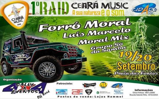 1º Raid Ceará Music no Hotel Parque das Fontes em Beberibe/CE