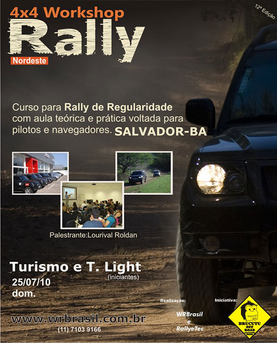 Workshop 4x4 Rally de Regularidade com Lourival Roldan