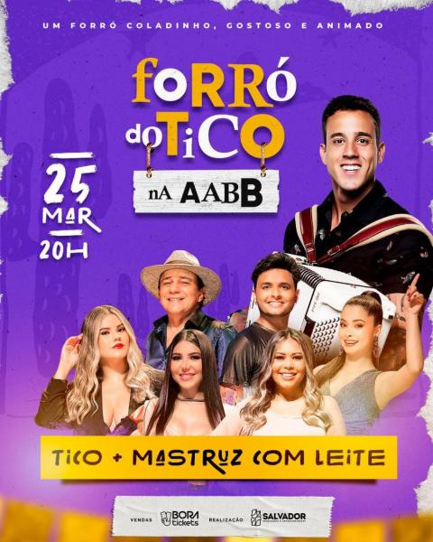 Tico e Mastruz com Leite - Forró do Tico na AABB