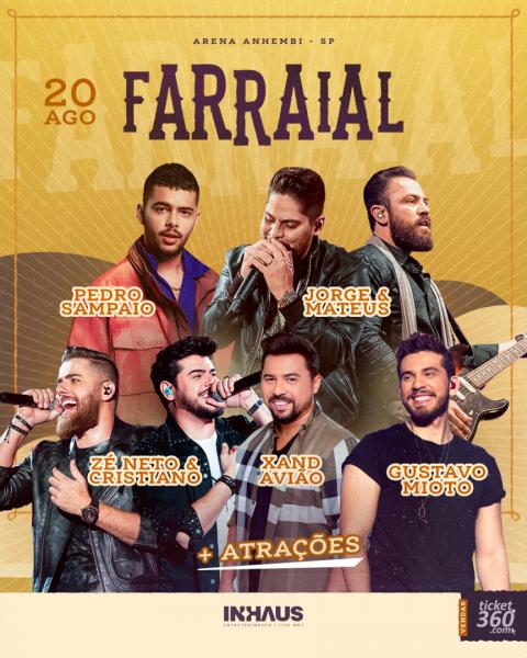 Xand Avião, Gustavo Mioto, Jorge & Mateus e Zé Neto & Cristiano - Farraial