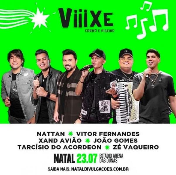 Nattan, Vitor Fernandes, Xand Avião, João Gomes, Tarcísio do Acordeon e Zé Vaqueiro - Viiixe Forró e Piseiro