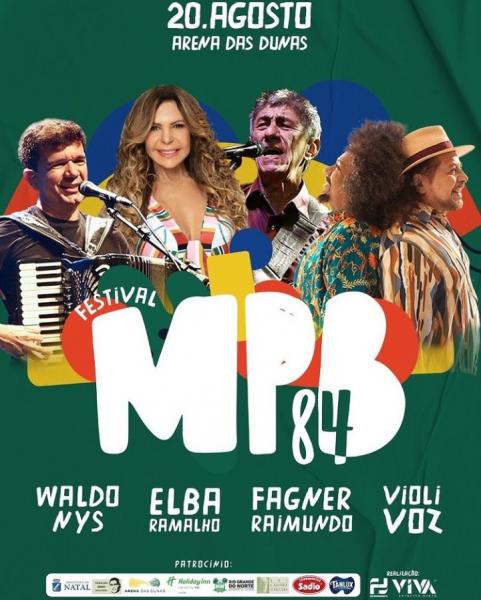 Waldonys, Elba Ramalho, Raimundo Fagner e Violi Voz - MPB 84