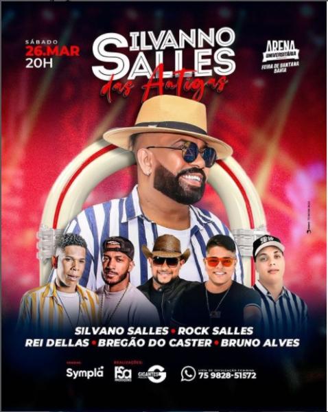 Silvanno Salles, Rock Salles, Rei Dellas, Bregão do Caster e Bruno Alves - Silvanno Salles das Antigas