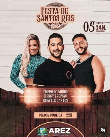 Forró do Muído, Henry Freitas e Deavele Santos - Festa de Santo Reis 2023