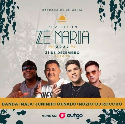 banda Inala, Juninho Ousado, Núzio Medeiros e DJ Roccko