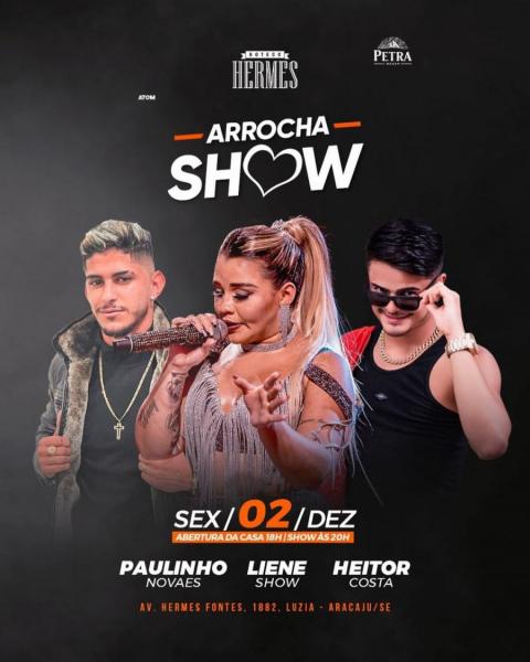 Liene Show, Paulinho Novaes e Heitor Costa