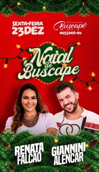 Renata Falcão e Giannini Alencar - Natal do Buscapé