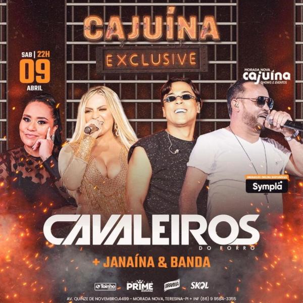 Cavaleiros do Forró e Janaína & Banda