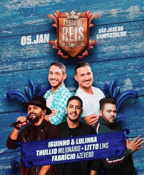 Iguinho e Lulinha, Thullio Milionário, Litto Lins e Fabrício Azevedo - Festa de Reis