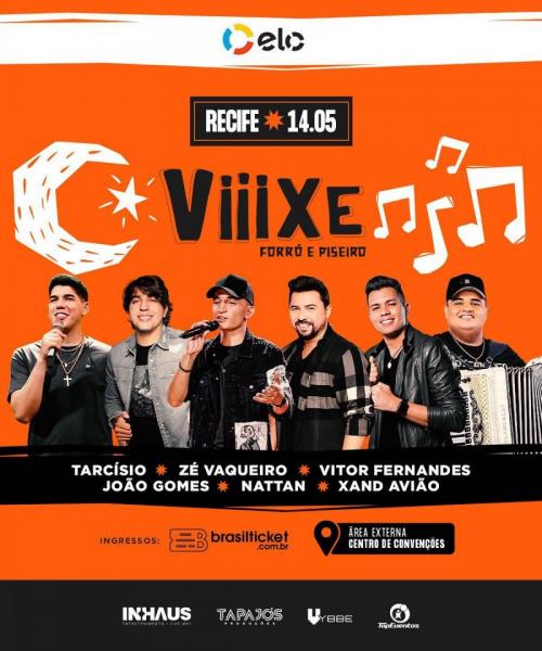 Tarcísio do Acordeon, Zé Vaqueiro, Vitor Fernandes, João Gomes, Nattan e Xand Avião - Viixe Forró e Piseiro