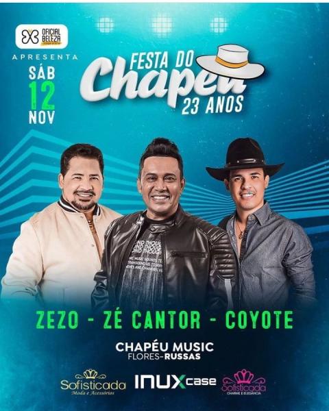 Zé Cantor, Zezo e Coyote - Festa do Chapéu