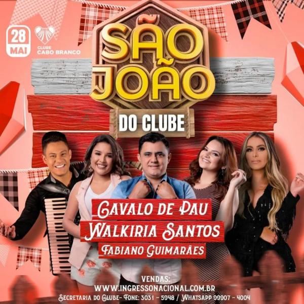 Cavalo de Pau, Walkiria Santos e Fabiano Guimarães - São João do Clube