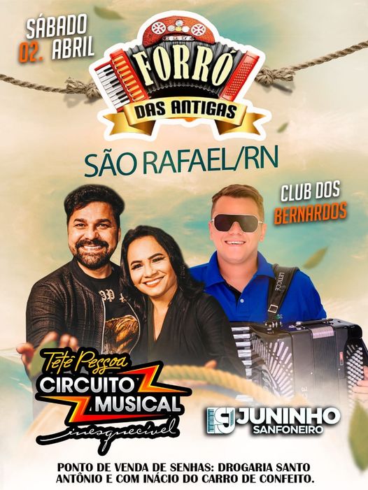 Tetê Pessoa e Circuito Musical e Juninho Sanfoneiro - Forró das Antigas