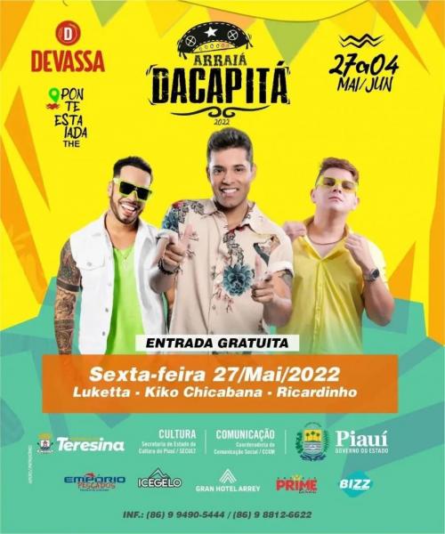 Luketta, Kiko Chicabana e Ricardinho - Arraiá Dacapitá