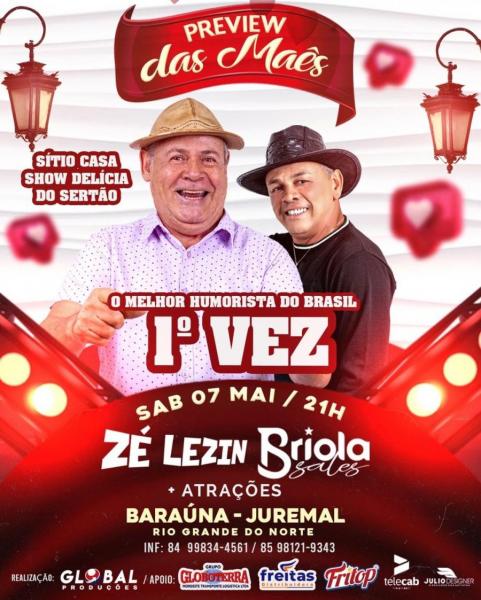 Zé Lezin e Briola Sales - Preview das Mães