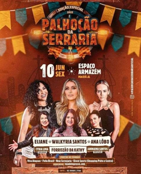 Samyra Show, Baby Som, Forrozão das Antigas e Devinho Novaes - Arraiá da Poica