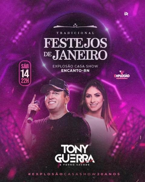 Tony Guerra & Forró Sacode - Festejos de Janeiro