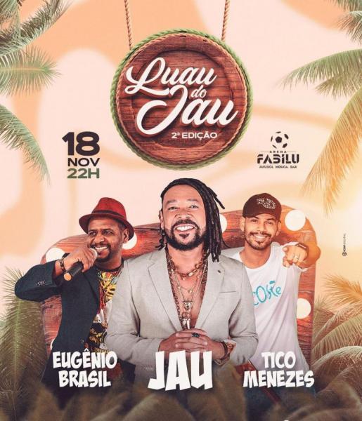 Jaú, Eugênio Brasil e Tico Menezes - Luau do Jaú