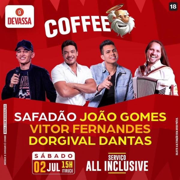 Wesley Safadão, João Gomes, Vitor Fernandes e Dorgival Dantas - Forró Coffee 2022