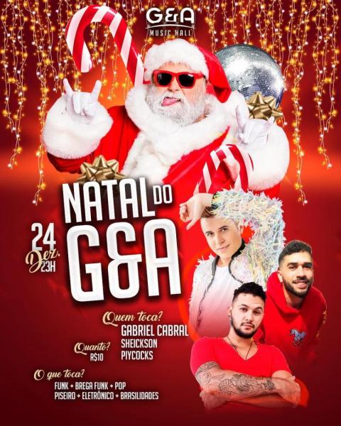 Gabriel Cabral, Sheickson e Piycocks - Natal do G & A