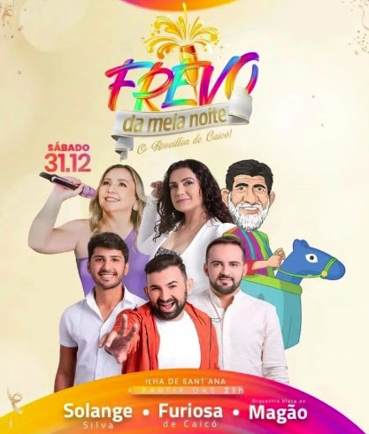 Solange Silva, Furiosa de Caicó e Orquestra Bloco do Magão - Frevo da Meia Noite