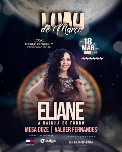 Eliane, Mesa Doze e Valber Fernandes - Luau de Março