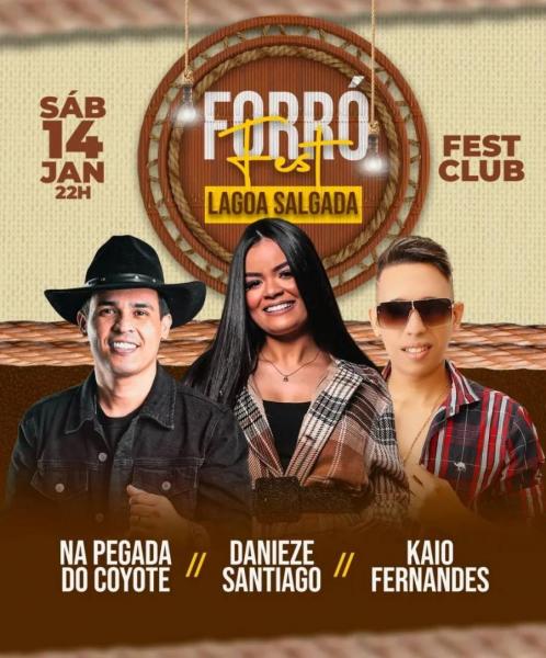 Danieze Santiago, Na Pegada do Coyote e Kaio Fernandes - Forró Fest Lagoa Salgada