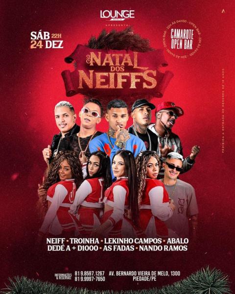 Neiff, Troinha, Lekinho Campos, Abalo, Dedé A + Diogo, As Fadas e Nando Ramos - Natal dos Neiffs