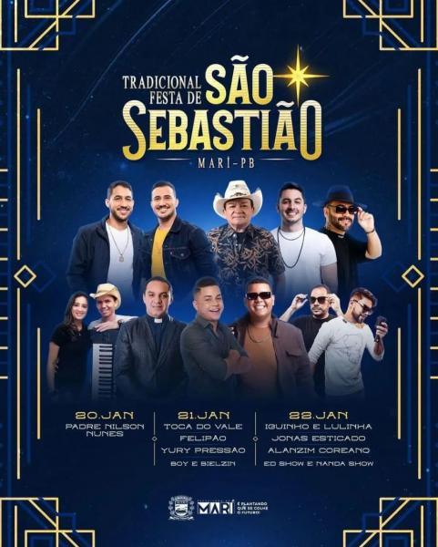 Toca do Vale, Felipão, Yuri Pressão e Boy & Bielzin - Festa de São Sebastião